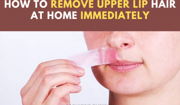 How to remove upper lip hair at home immediately